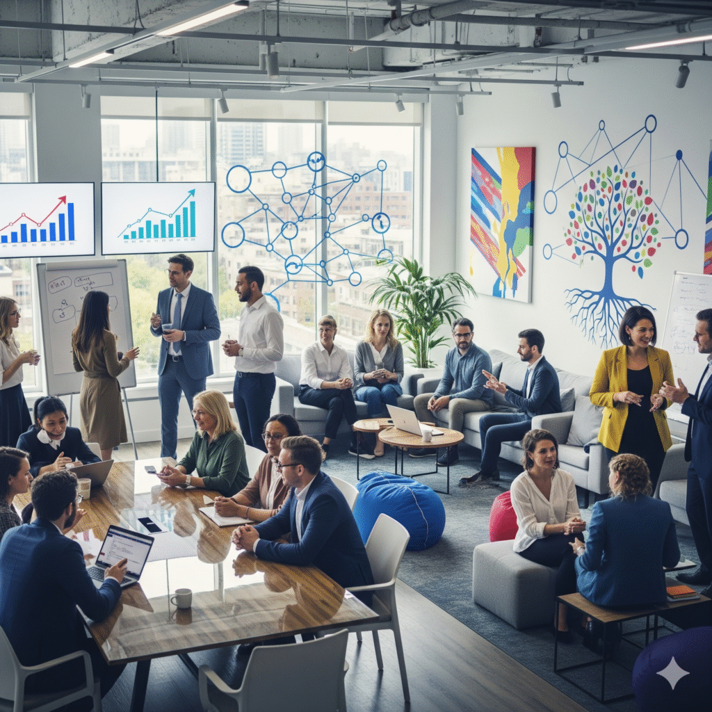 Agence 360 de collaboration pour satisfaire nos clients sur leur communication